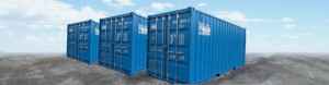 small shipping containers