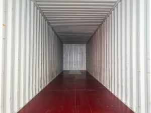 inside sea container