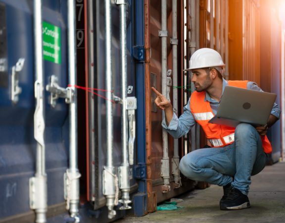 shipping container inspection