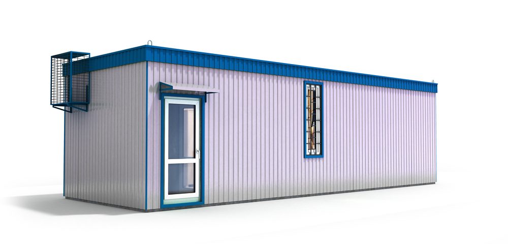 modified shipping container