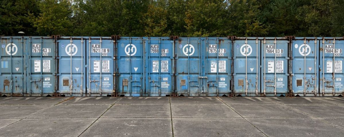 shipping container site